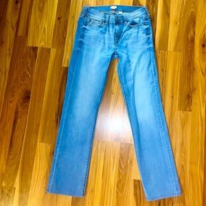 J.Crew straight legged jeans.